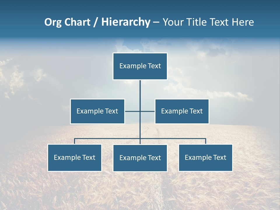 Dramatic Sky Background PowerPoint Template
