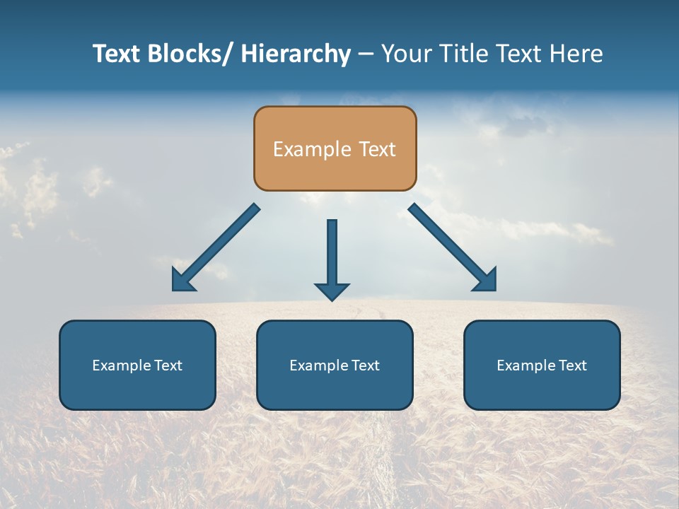 Dramatic Sky Background PowerPoint Template