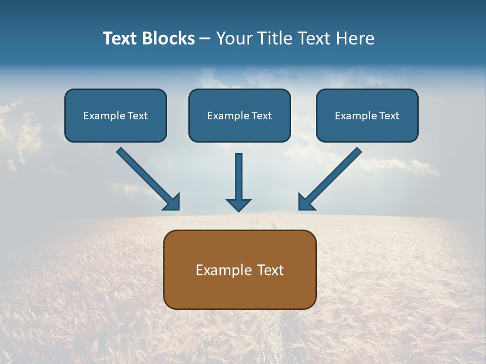 Dramatic Sky Background PowerPoint Template