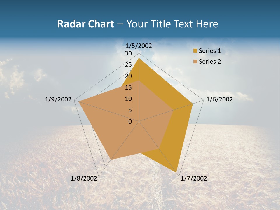 Dramatic Sky Background PowerPoint Template