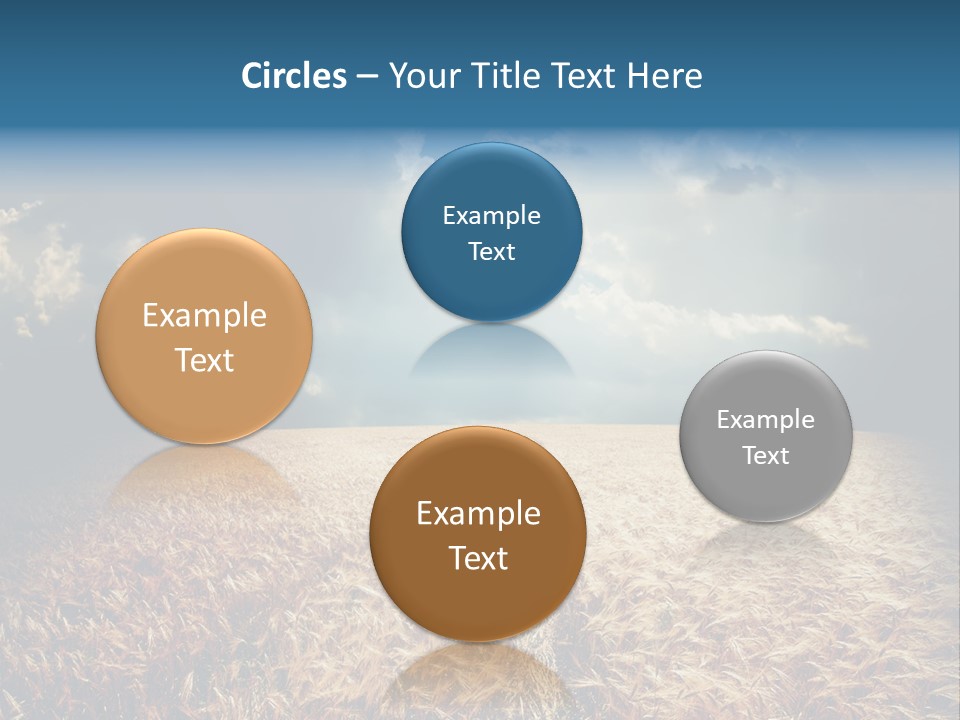 Dramatic Sky Background PowerPoint Template