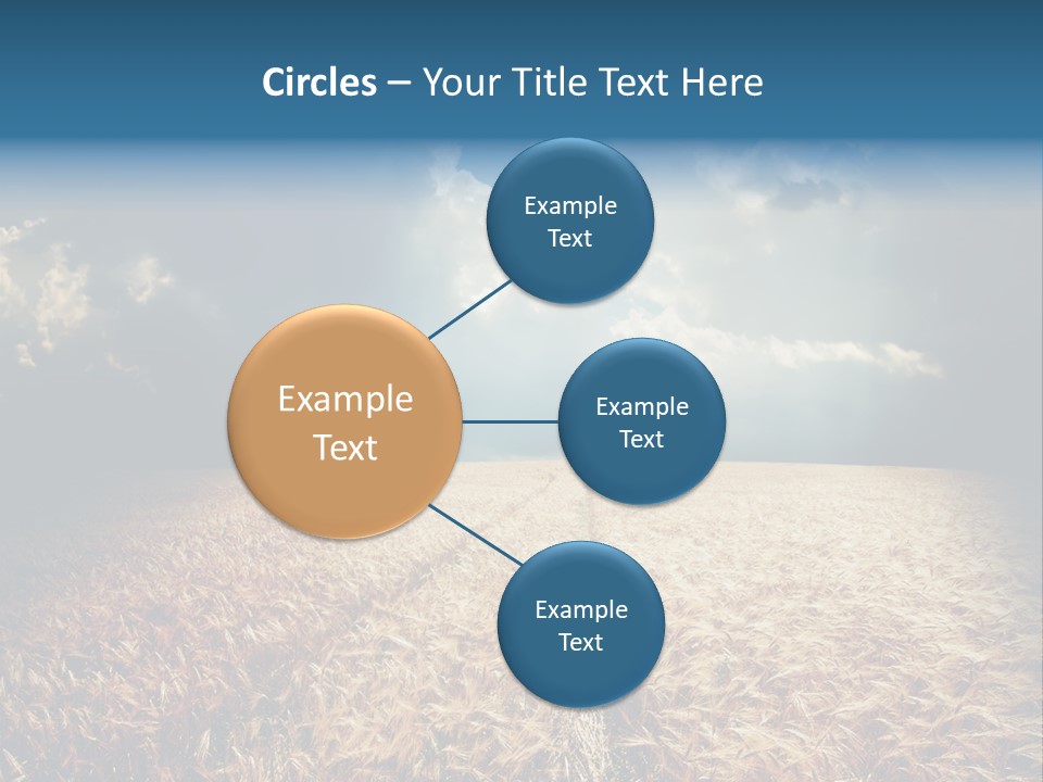 Dramatic Sky Background PowerPoint Template