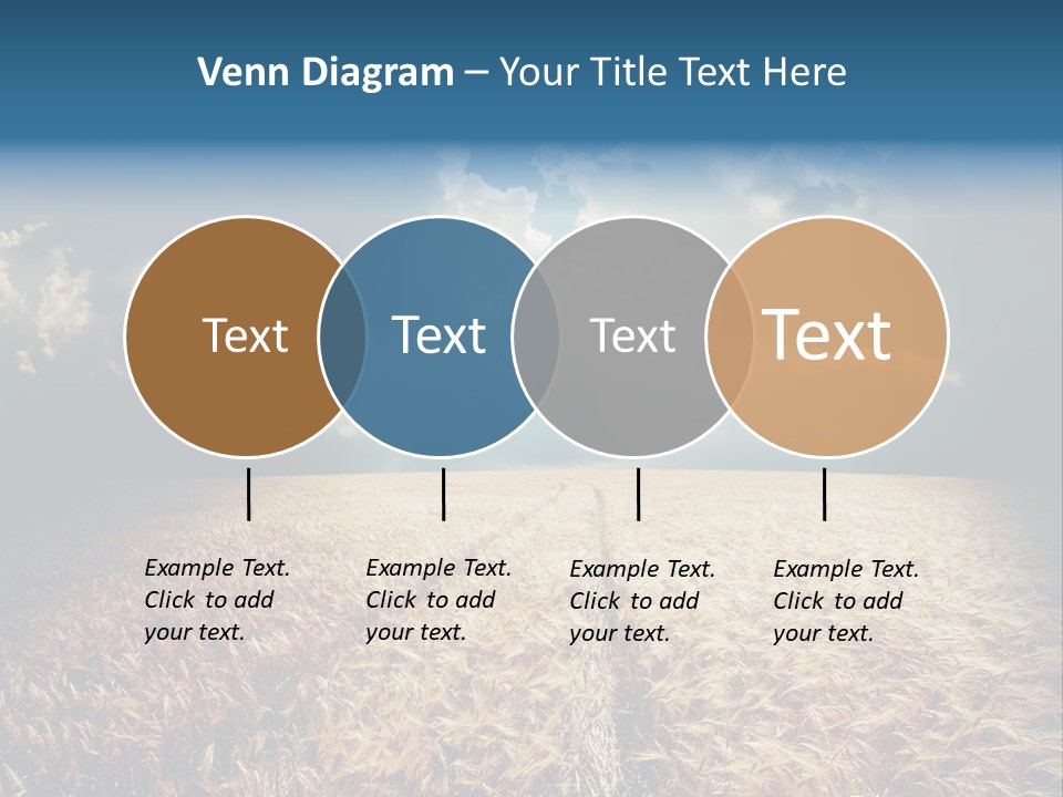 Dramatic Sky Background PowerPoint Template