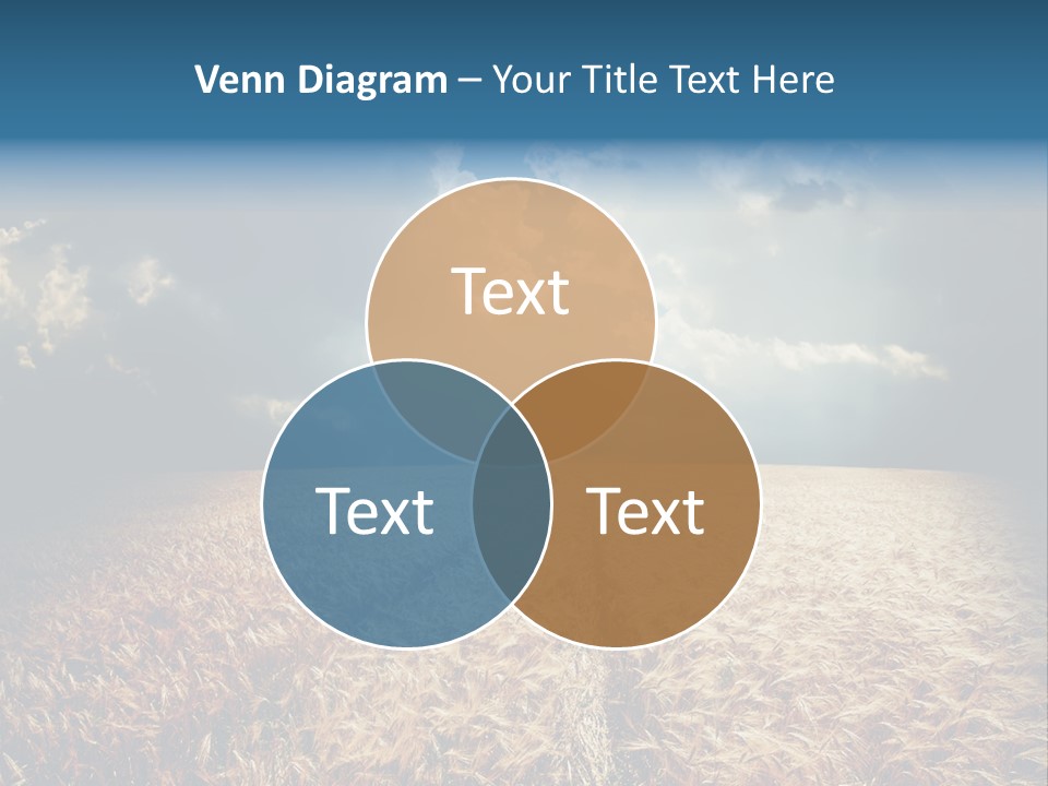 Dramatic Sky Background PowerPoint Template