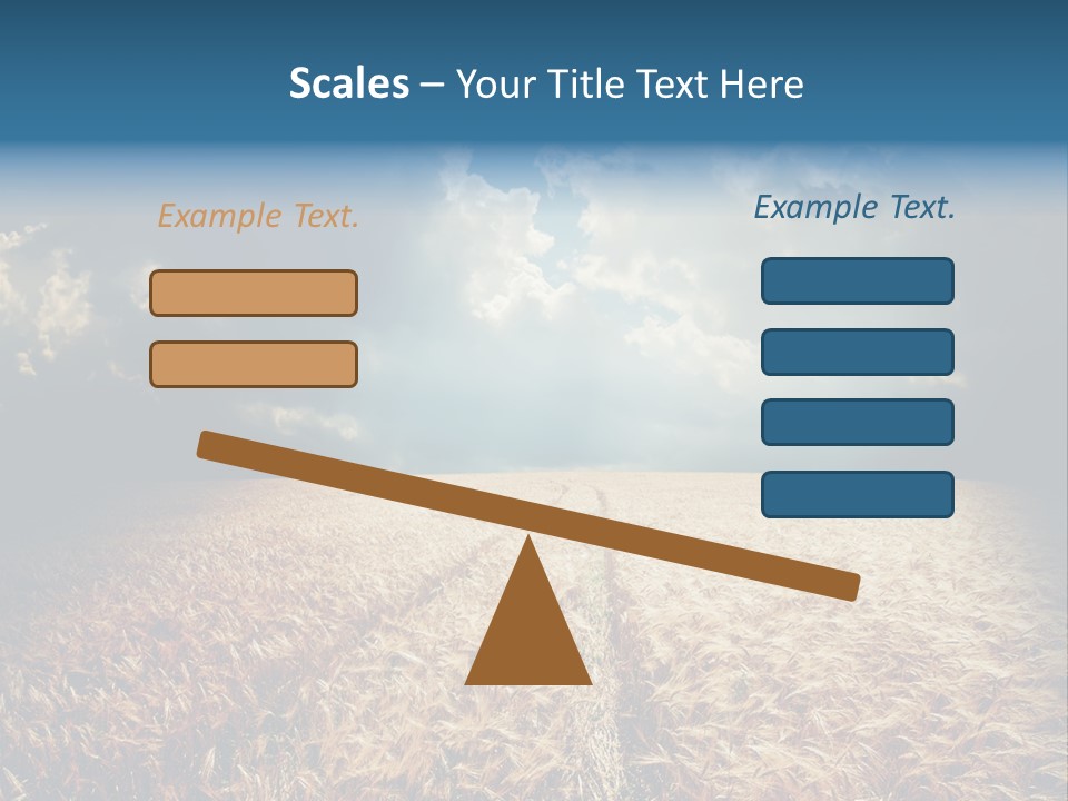 Dramatic Sky Background PowerPoint Template