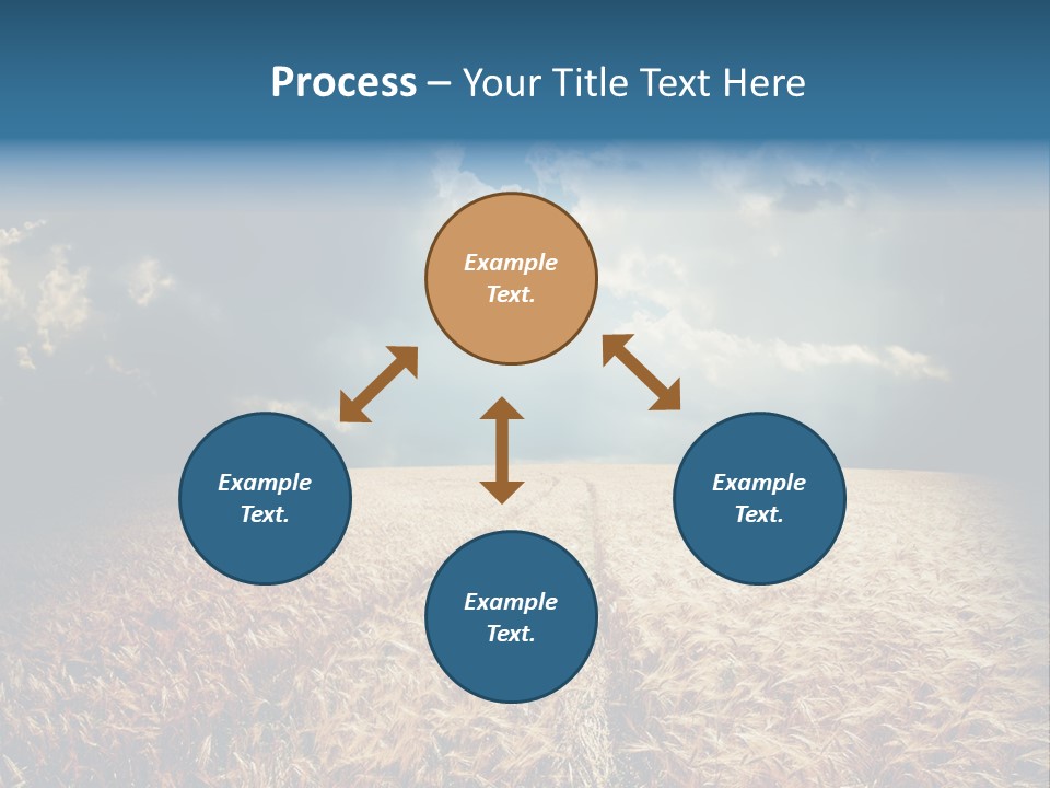 Dramatic Sky Background PowerPoint Template