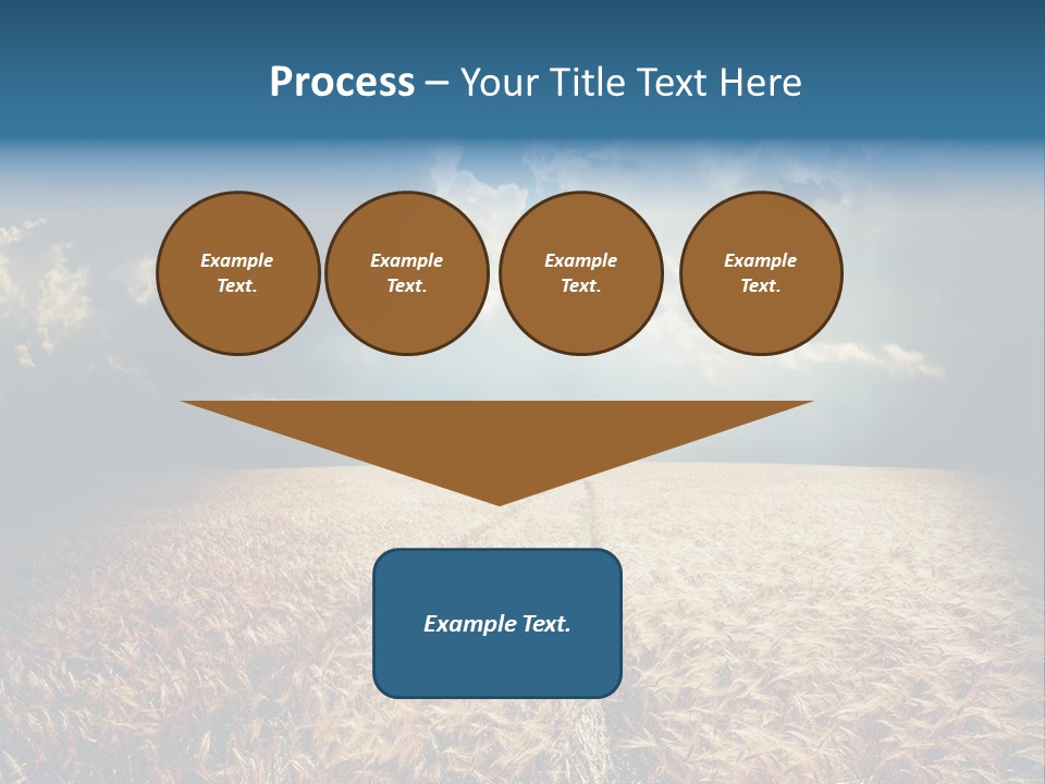 Dramatic Sky Background PowerPoint Template