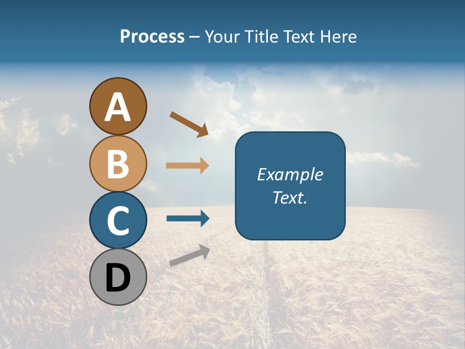 Dramatic Sky Background PowerPoint Template