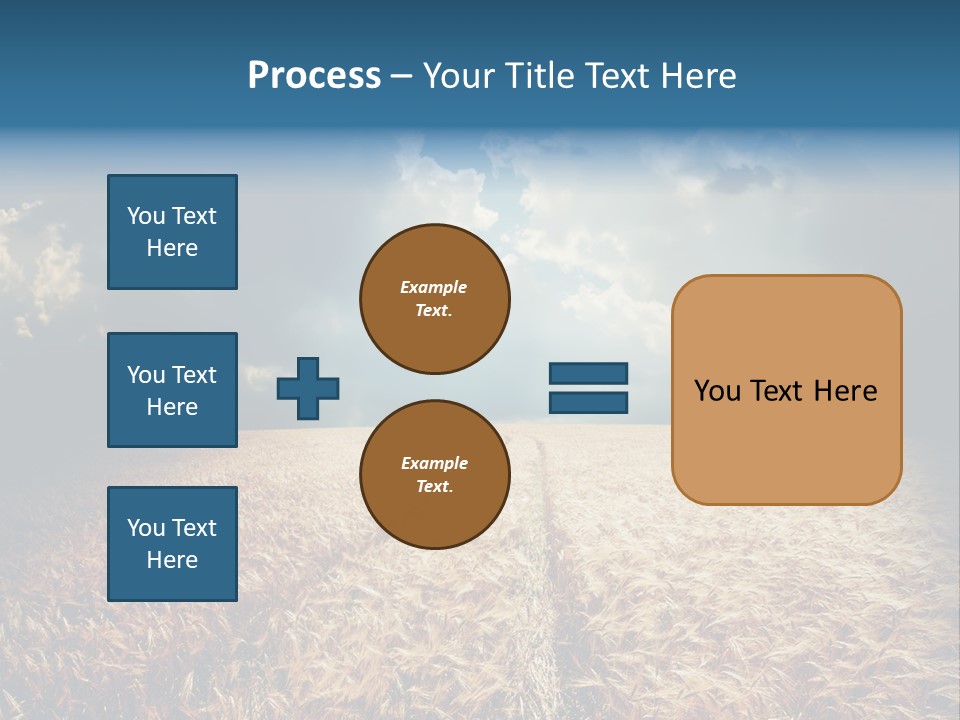 Dramatic Sky Background PowerPoint Template