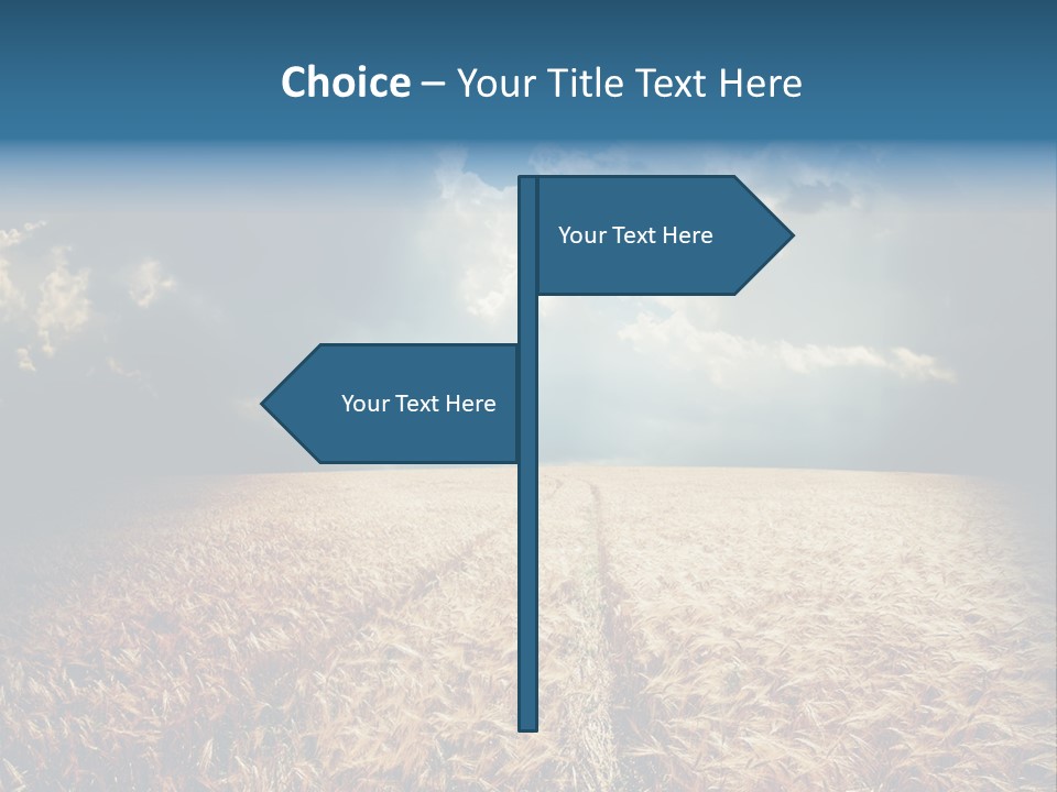 Dramatic Sky Background PowerPoint Template