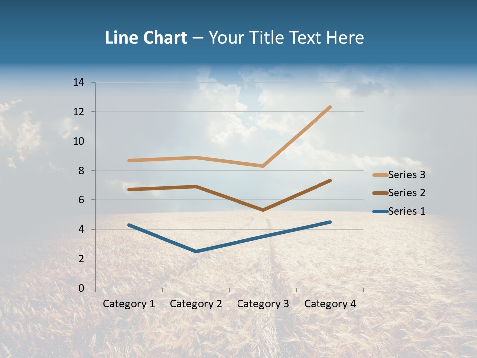 Dramatic Sky Background PowerPoint Template
