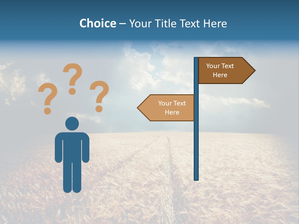 Dramatic Sky Background PowerPoint Template