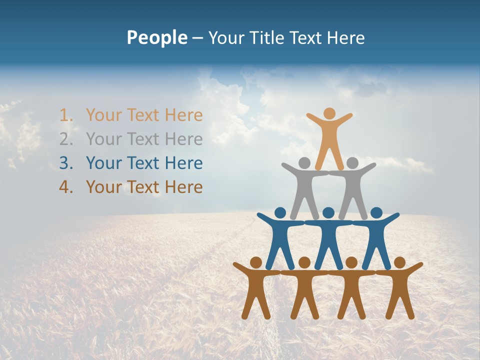 Dramatic Sky Background PowerPoint Template