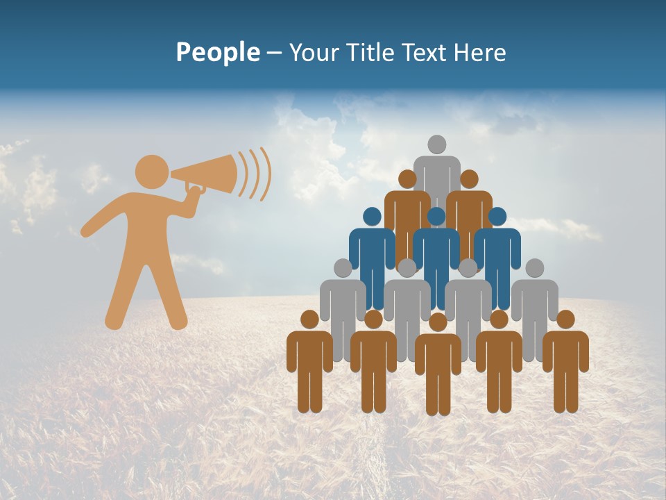 Dramatic Sky Background PowerPoint Template