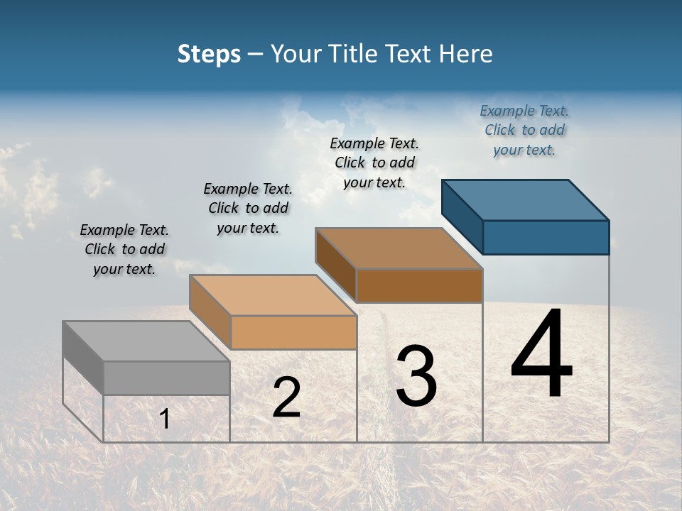 Dramatic Sky Background PowerPoint Template
