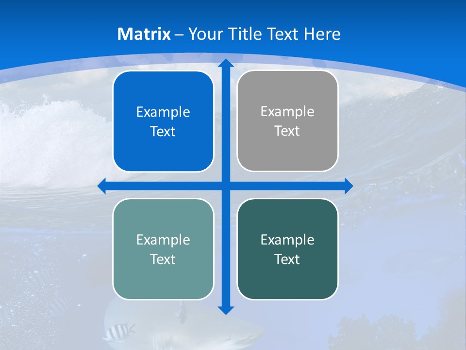 Above Under Water PowerPoint Template