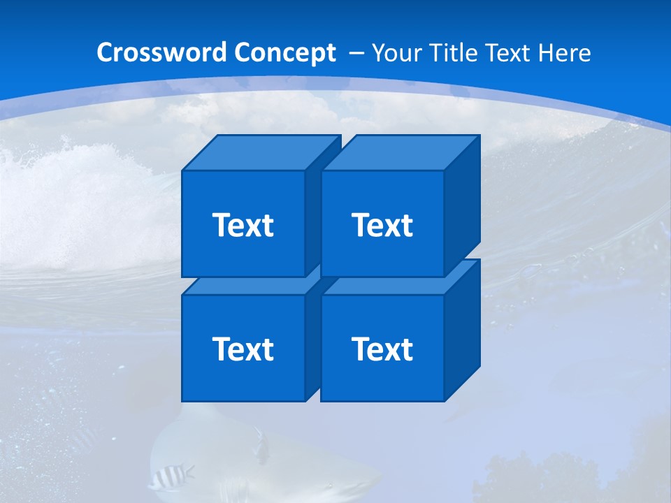 Above Under Water PowerPoint Template