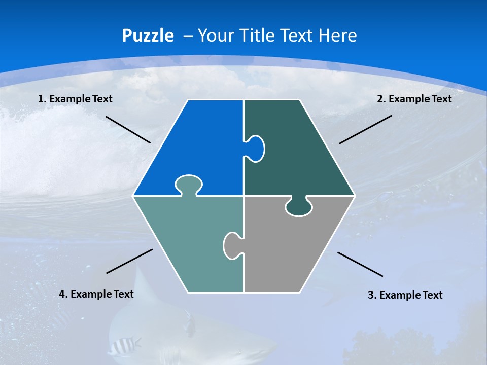 Above Under Water PowerPoint Template