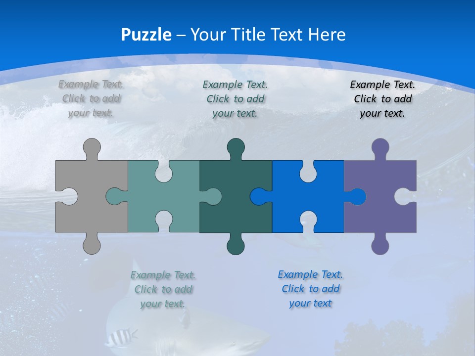 Above Under Water PowerPoint Template