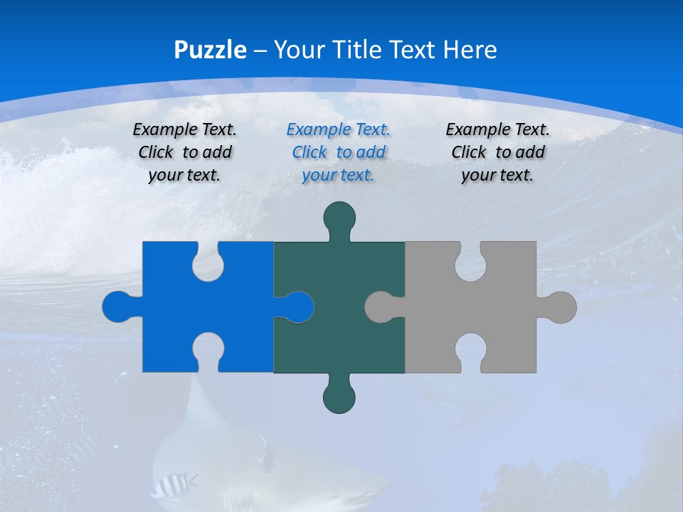 Above Under Water PowerPoint Template