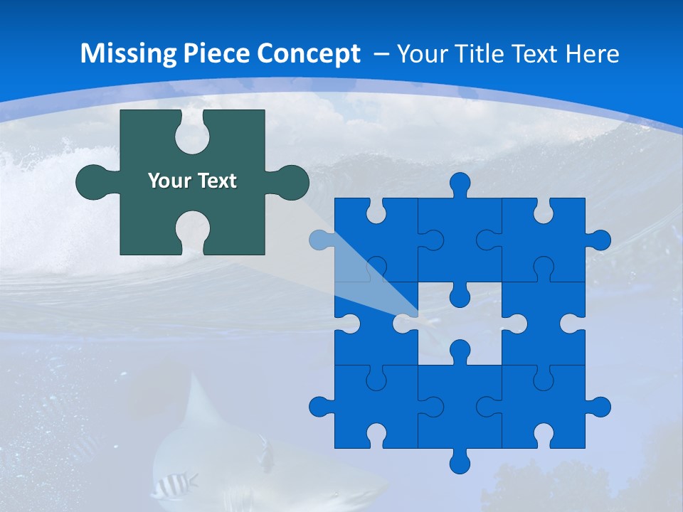 Above Under Water PowerPoint Template