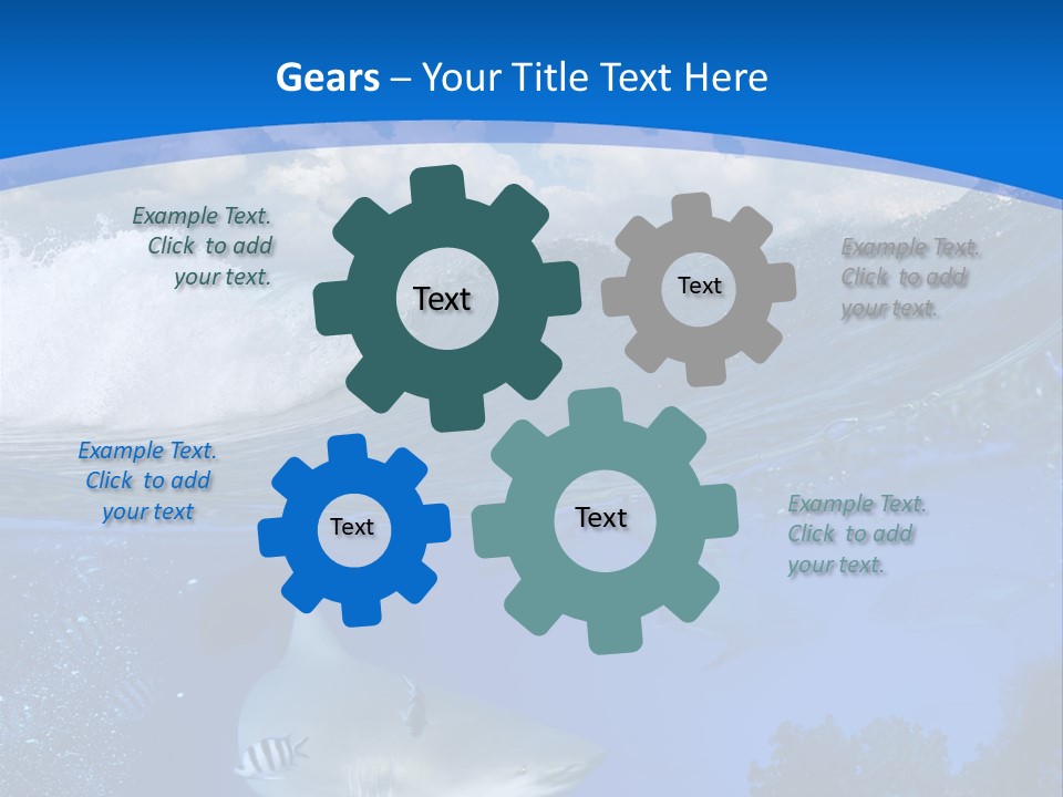 Above Under Water PowerPoint Template