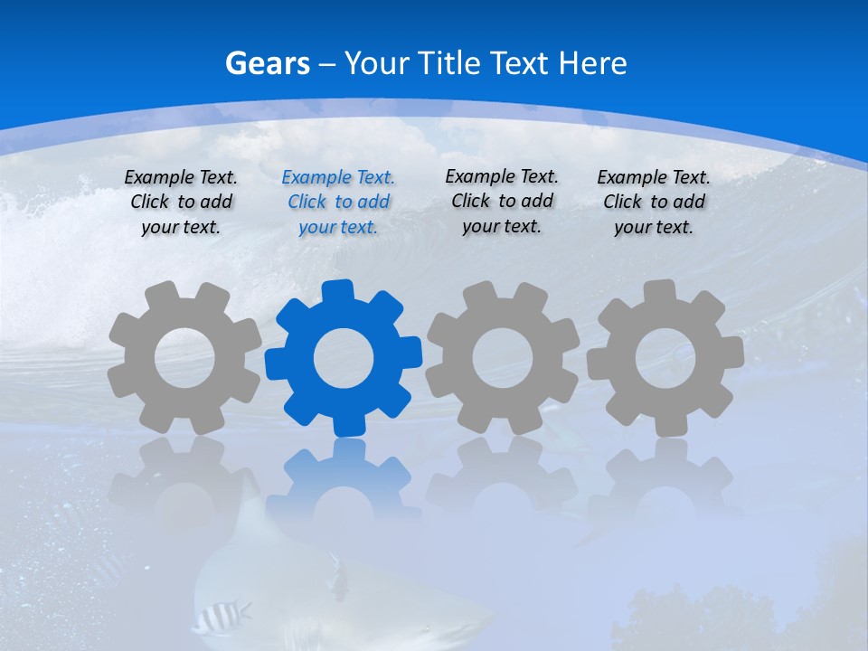 Above Under Water PowerPoint Template