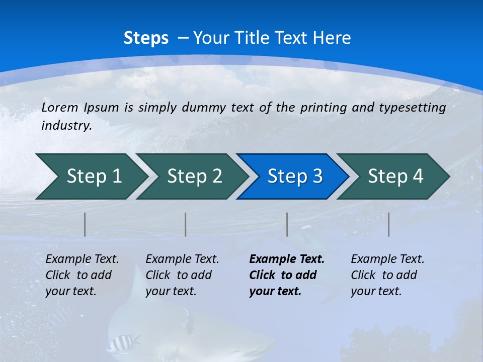 Above Under Water PowerPoint Template