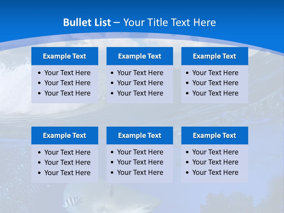 Above Under Water PowerPoint Template
