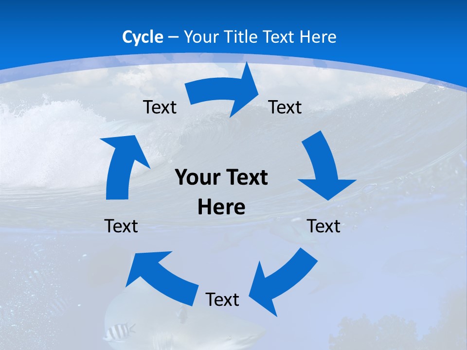 Above Under Water PowerPoint Template