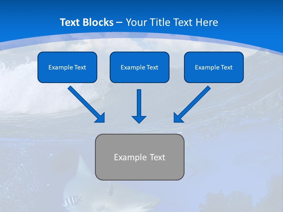 Above Under Water PowerPoint Template