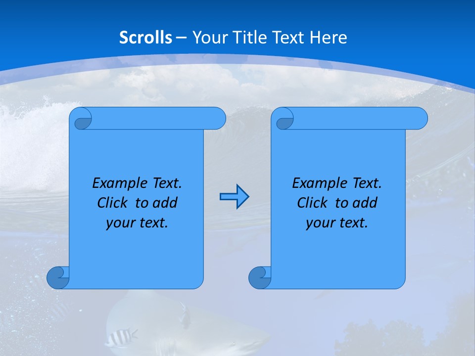 Above Under Water PowerPoint Template