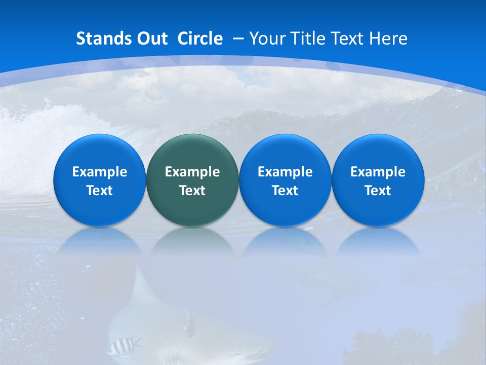 Above Under Water PowerPoint Template