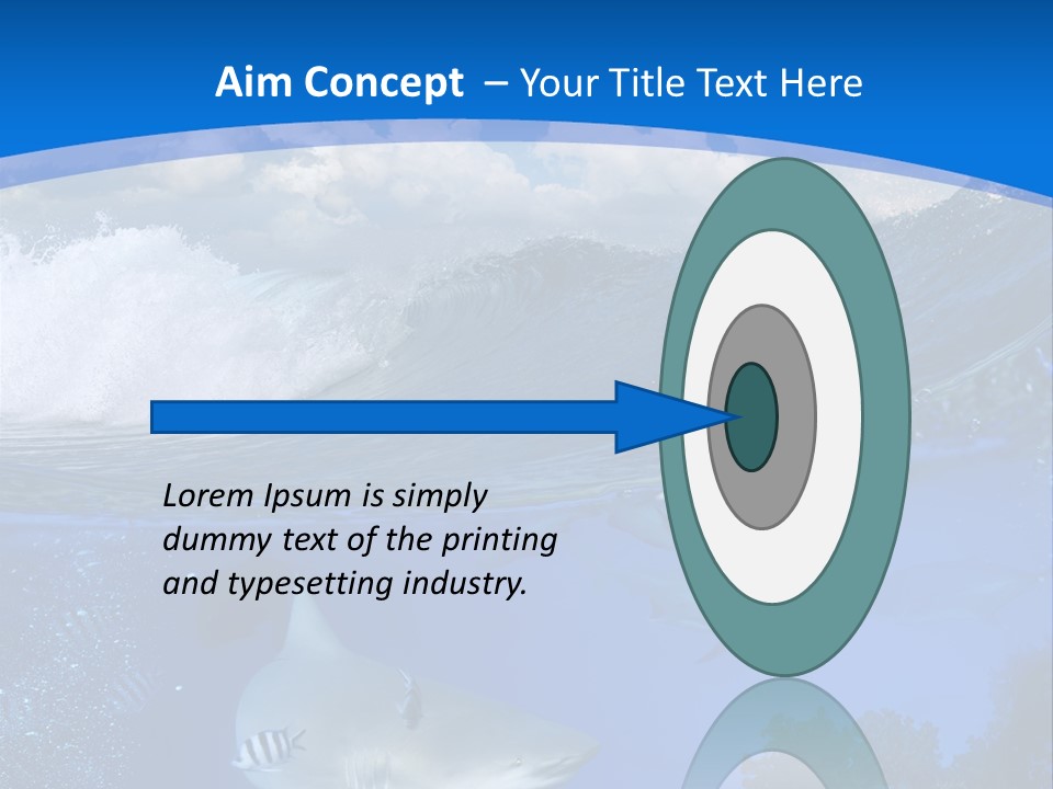 Above Under Water PowerPoint Template