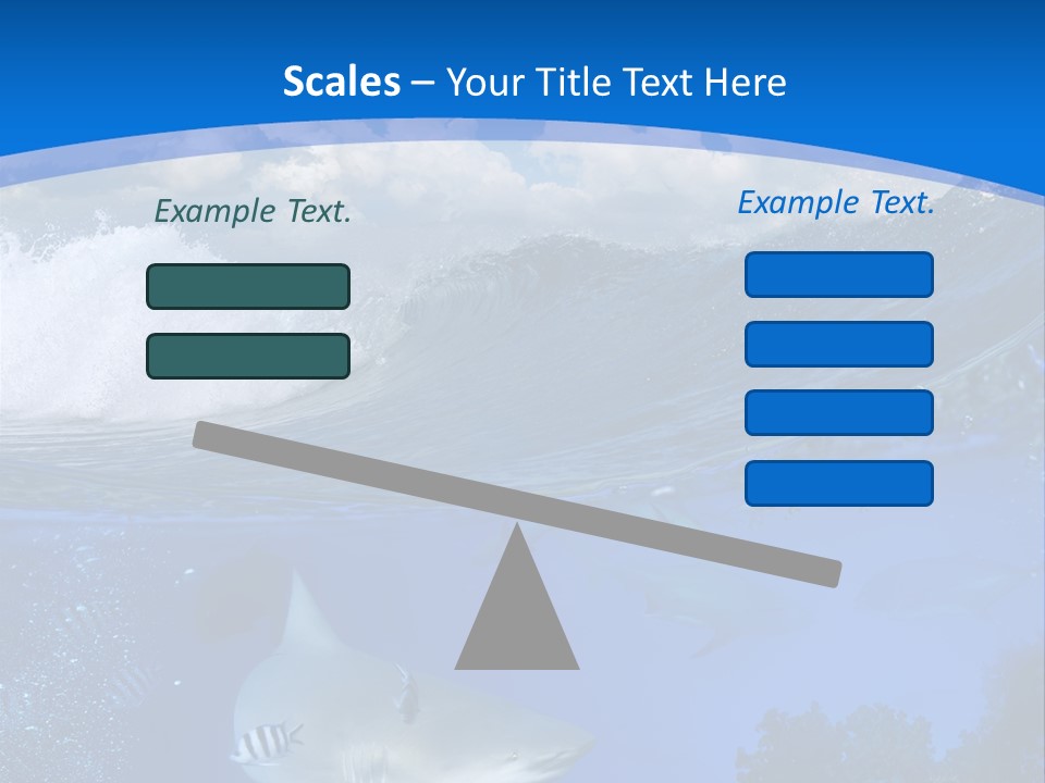 Above Under Water PowerPoint Template
