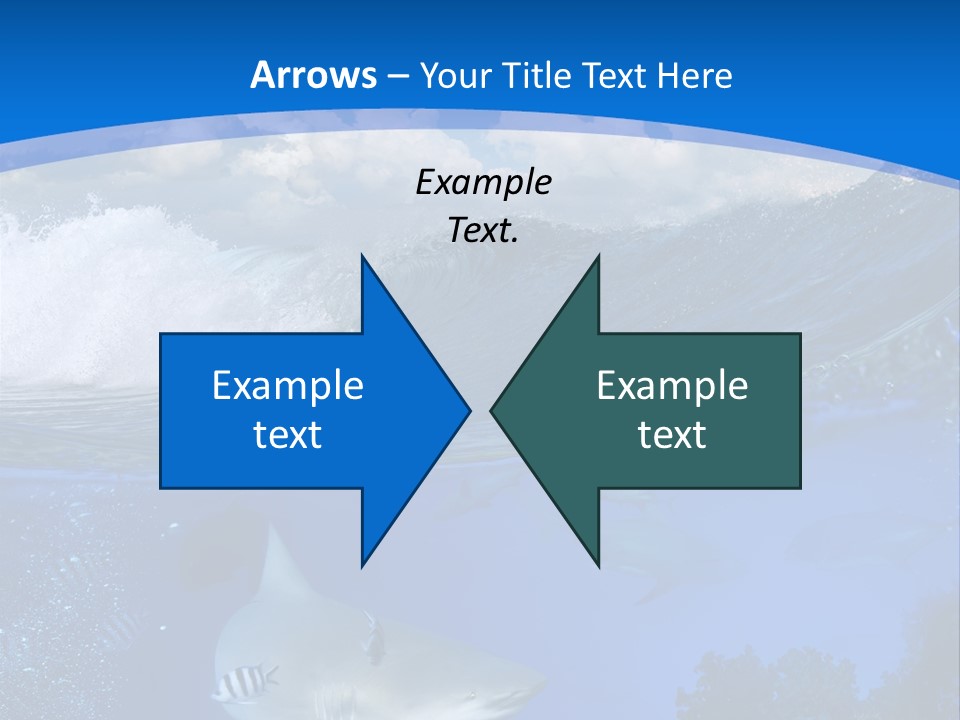 Above Under Water PowerPoint Template