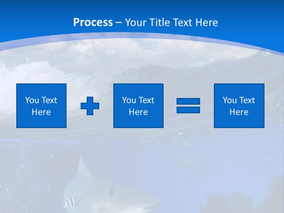 Above Under Water PowerPoint Template
