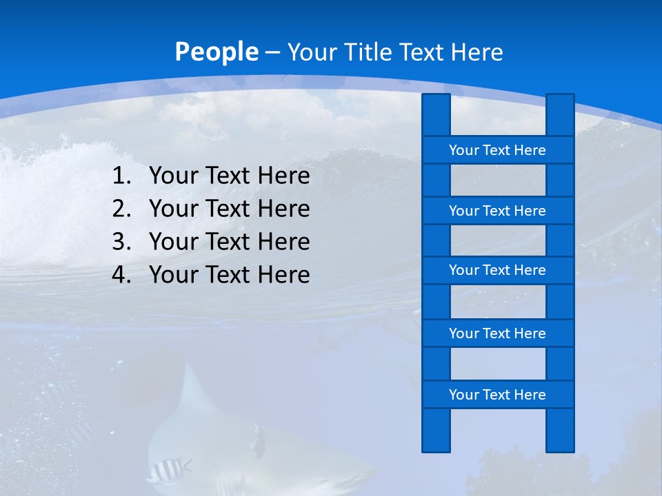 Above Under Water PowerPoint Template