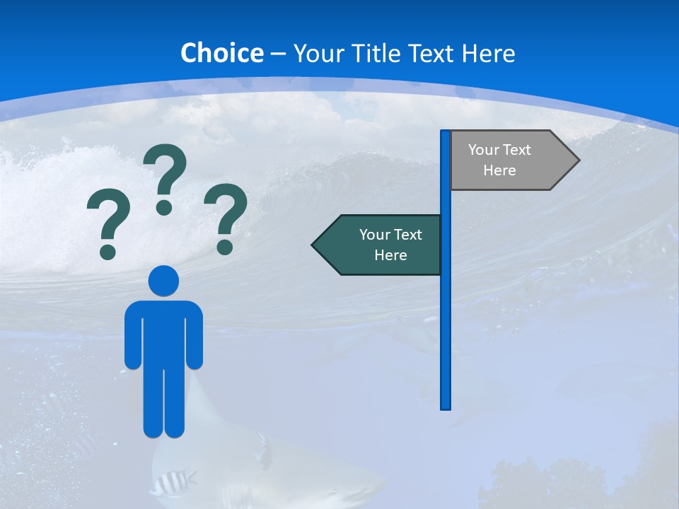 Above Under Water PowerPoint Template