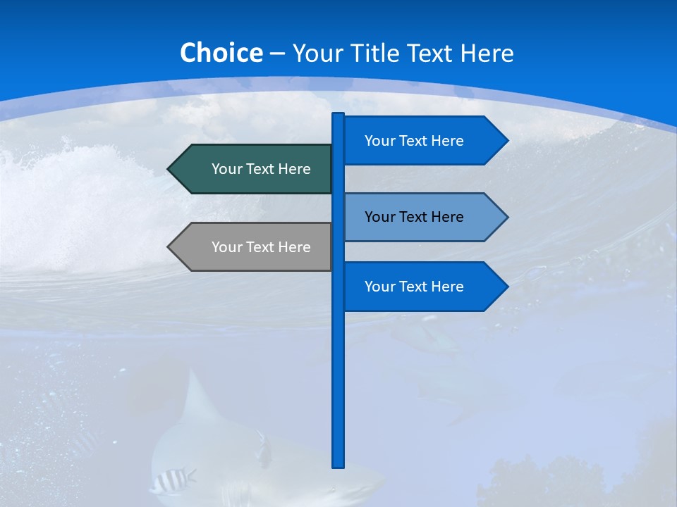 Above Under Water PowerPoint Template