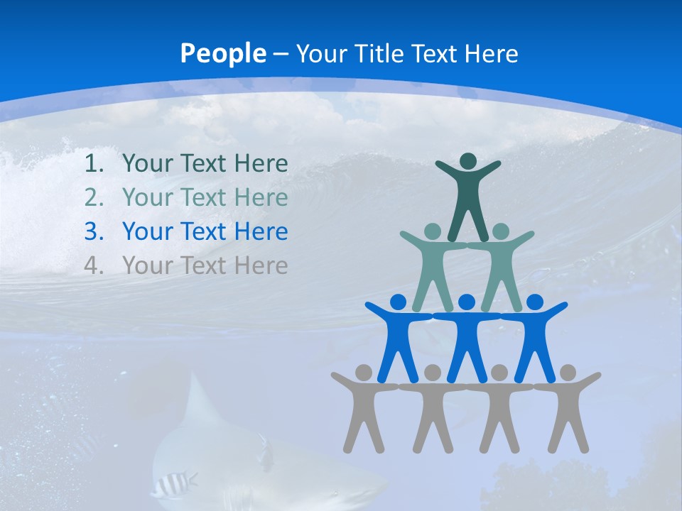 Above Under Water PowerPoint Template