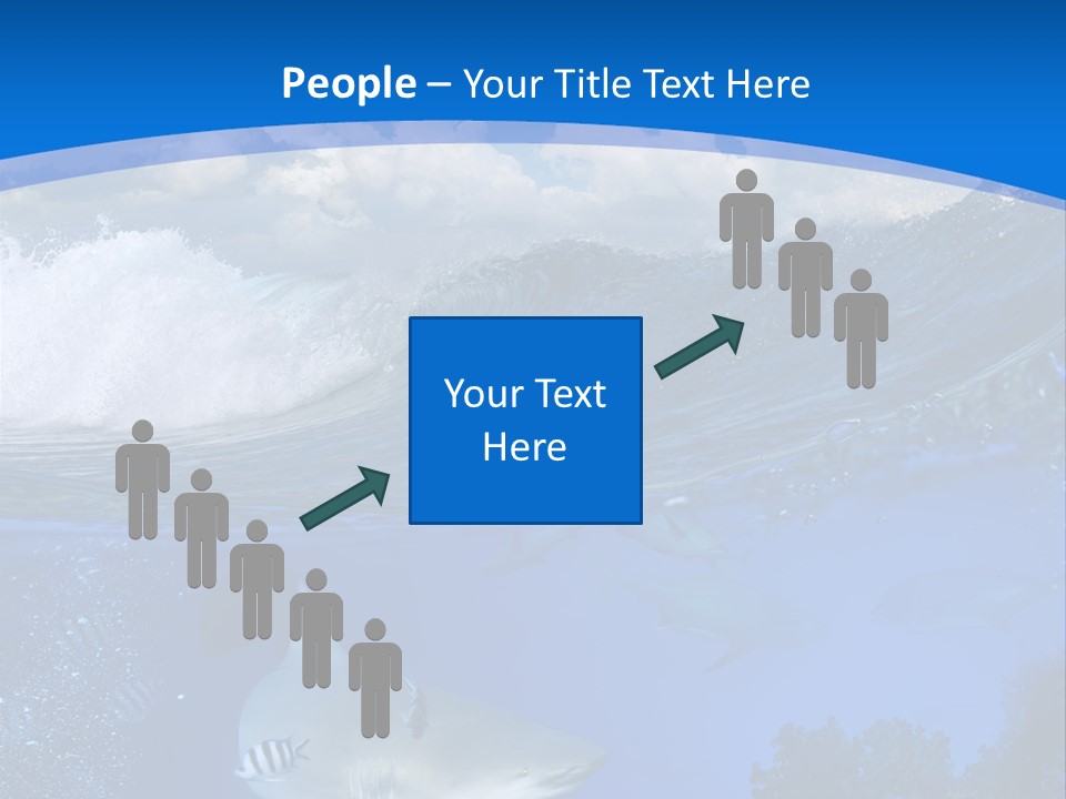 Above Under Water PowerPoint Template