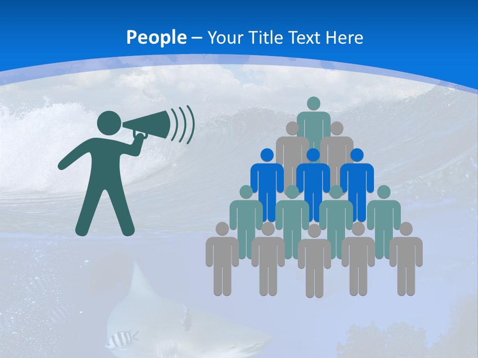 Above Under Water PowerPoint Template