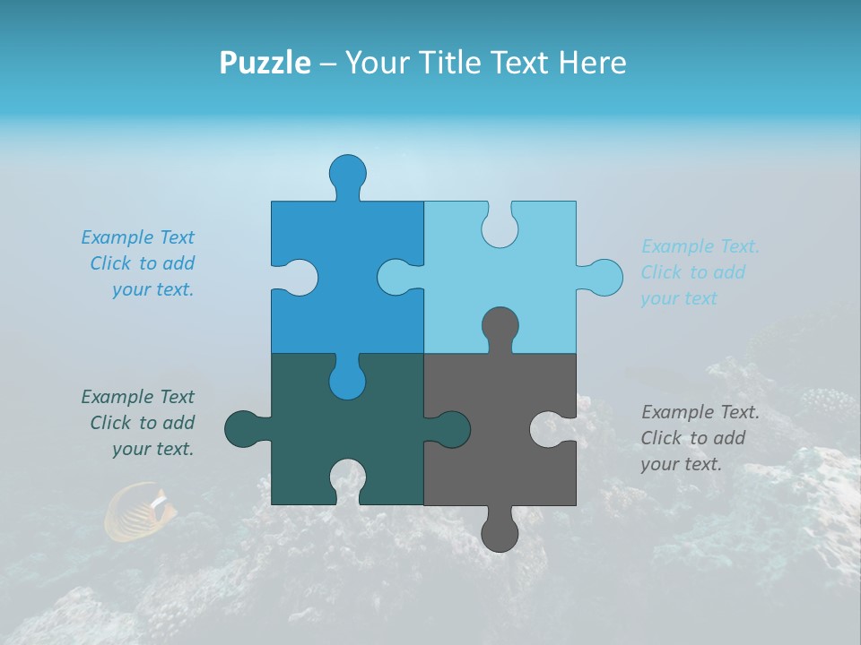 Underwater Fish PowerPoint Template