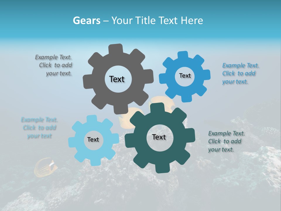 Underwater Fish PowerPoint Template