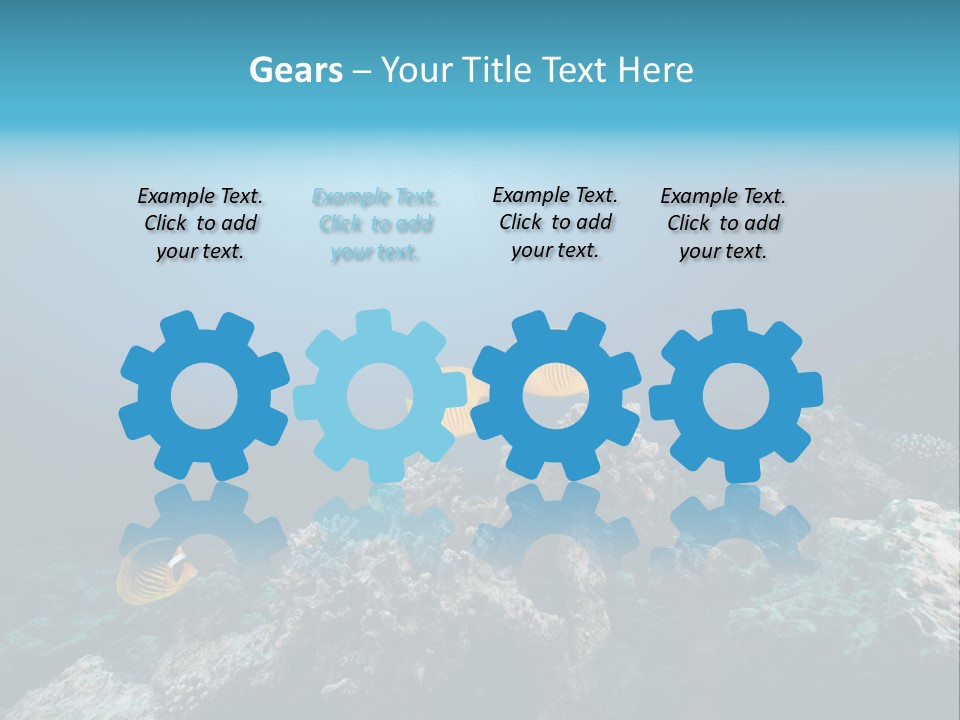 Underwater Fish PowerPoint Template