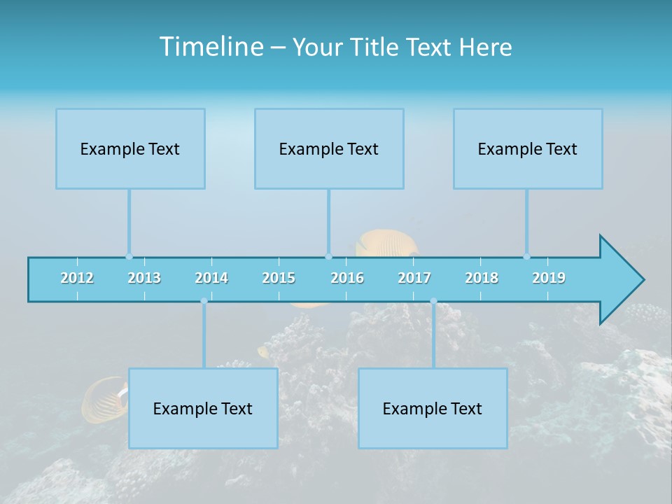 Underwater Fish PowerPoint Template