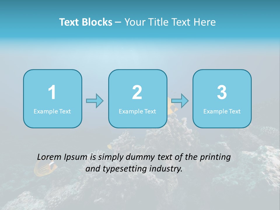 Underwater Fish PowerPoint Template