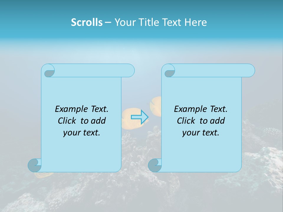 Underwater Fish PowerPoint Template
