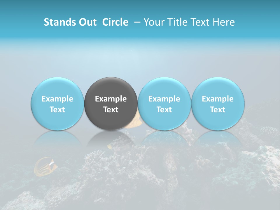 Underwater Fish PowerPoint Template